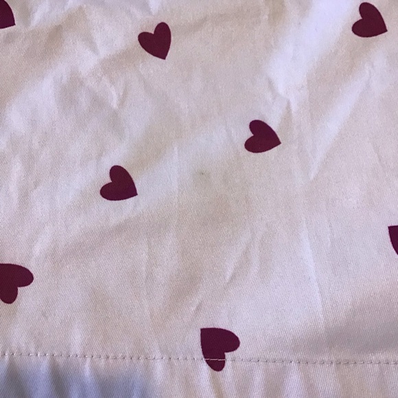 Lavender Shorts with Purple Hearts - Picture 3 of 3